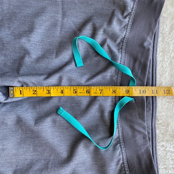 FIGS Technical Collection Scrub Pants Graphite Gray Teal Drawstring Size Medium - Picture 7 of 16